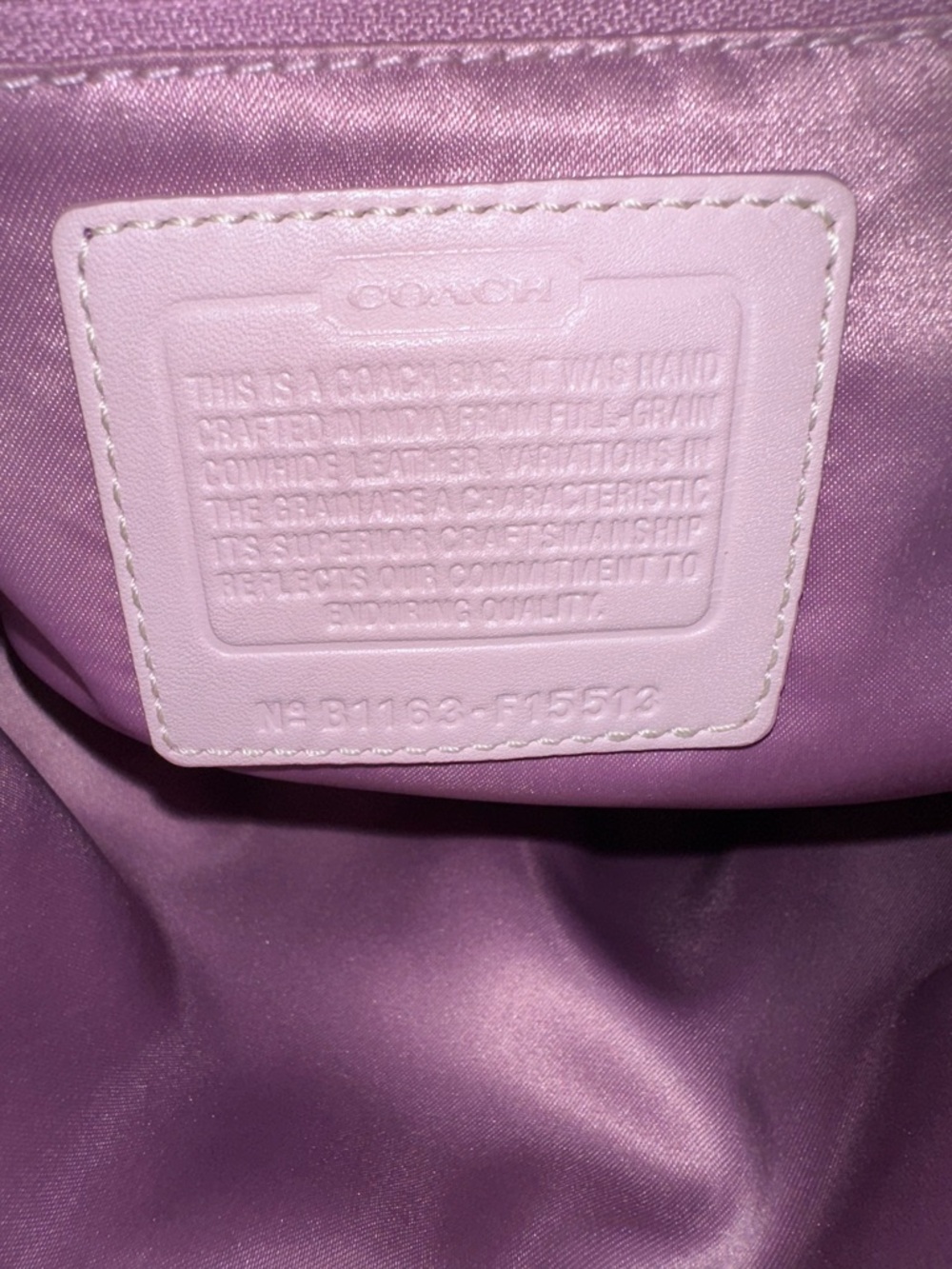 Coach Madison Maggie Pink Leather Satchel Crossbody Bag - Picture 14 of 16
